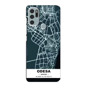 Чехол с принтом «Одесса» для Motorola MOTO G60s
