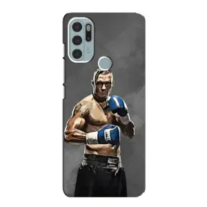 Чехол с принтом «Александр Усик» для Motorola MOTO G60s