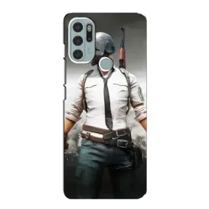 Чехол PUBG для Мото G60s (AlphaPrint) (Пабг мен)