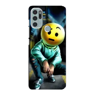 Чехол с принтом «Парень смайл» для Motorola MOTO G60s