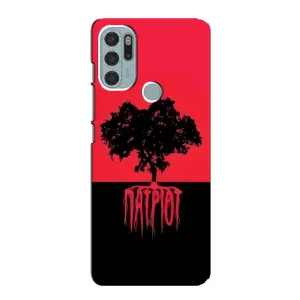Украинские Чехлы для Motorola MOTO G60s с картинкой УПА (AlphaPrint) (Патриот)