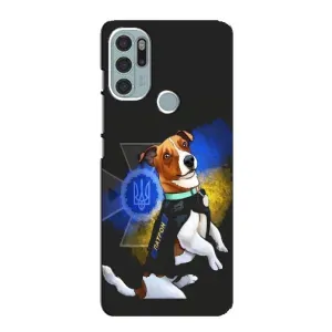 Чехлы с картинкой собаки Патрон для Motorola MOTO G60s (AlphaPrint) (Патрон собачка)