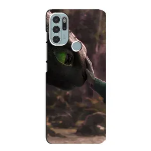 Чохол з принтом «Сцена з драконом» для Motorola MOTO G60s