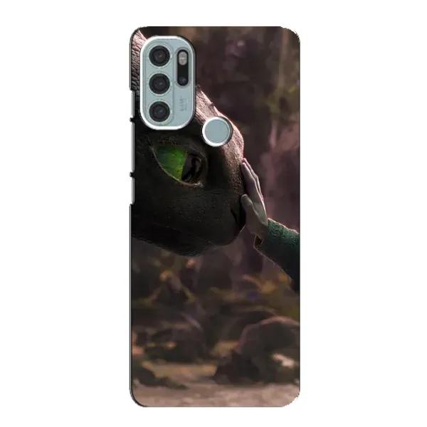 Чохол з принтом «Сцена з драконом» для Motorola MOTO G60s