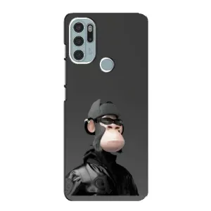 Чехлы с Обезьянами NFT для Motorola MOTO G60s (AlphaPrint) (стильная обезьяна NFT)