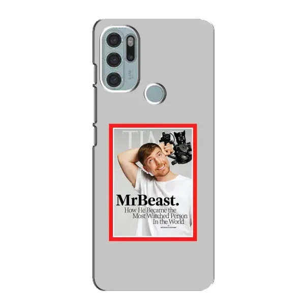 Чехол с принтом «TIME Beast» для Motorola MOTO G60s