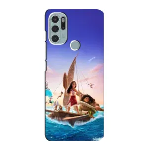 Чехол с мультфильмом Моана Motorola MOTO G60s (Команда Ваяна Мауи)