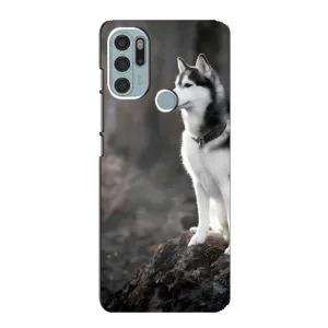 Чехол с принтом «Верный пес» для Motorola MOTO G60s