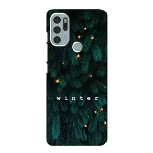 Чехол с принтом «Winter» для Motorola MOTO G60s