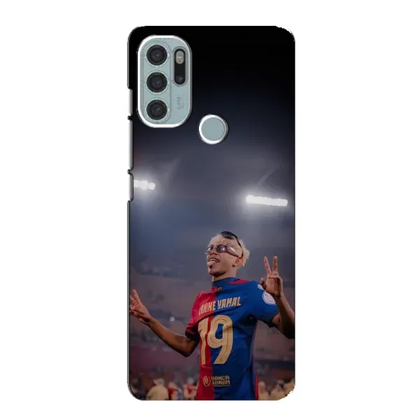 Чехол с принтом «Ямаль на стадионе» для Motorola MOTO G60s Чехол с принтом «Ямаль на стадионе» для Motorola MOTO G60s
