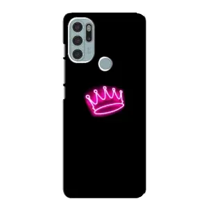 Чохол з принтом «Яскрава корона» для Motorola MOTO G60s