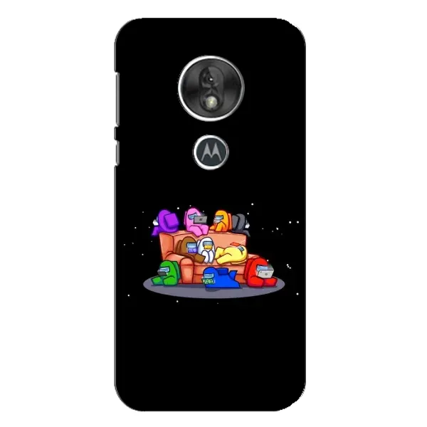 Чехол с принтом «Амонг-ас» для Motorola MOTO G7 Play