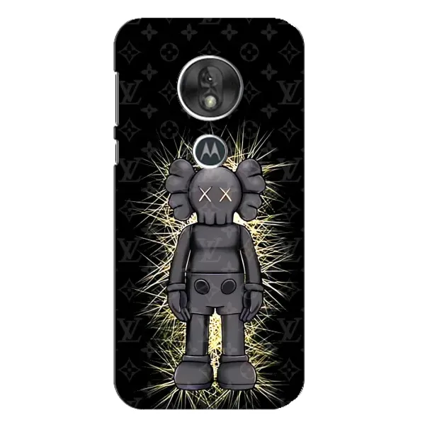 Чехол с принтом «Bearbrick LV» для Motorola MOTO G7 Play