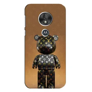 Чехлы для Motorola MOTO G7 Play - Bearbrick Louis Vuitton (PREMIUMPrint)