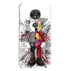 Чехлы для Motorola MOTO G7 Play - Bearbrick Louis Vuitton (PREMIUMPrint) (Беарбрик)