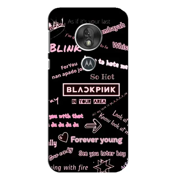 Чехол с принтом «BLACKPINK» для Motorola MOTO G7 Play