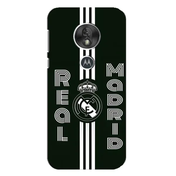 Чехол с принтом «черно белый Реал» для Motorola MOTO G7 Play