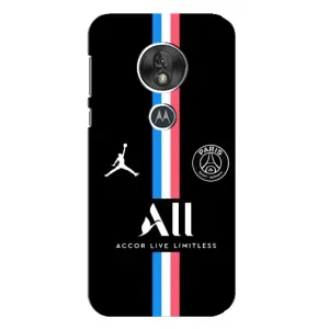 Чехлы PSG для Motorola MOTO G7 Play (AlphaPrint) (футболка ПСЖ)