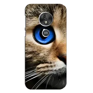 Чехлы с Котиками для Motorola MOTO G7 Play (VPrint) (Глаз кота)