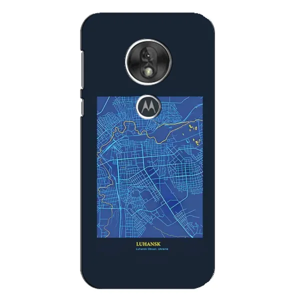 Чехол с принтом «Гуганск» для Motorola MOTO G7 Play