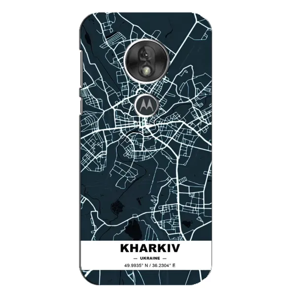 Чехол с принтом «Харьков» для Motorola MOTO G7 Play
