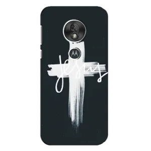 Чехол для Motorola MOTO G7 Play (AlphaPrint) - (Христианские) (Иисус)