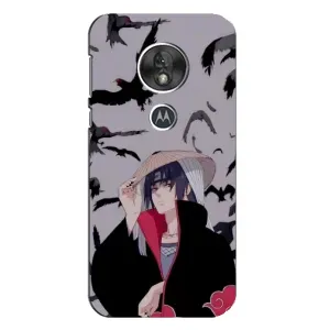 Анимешный чехол для Motorola MOTO G7 Play (Итачи Itachi)