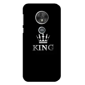 Чехол с Короной Мото G7 Плей - (AlphaPrint) (KING)