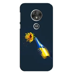 Чехол для Патриота Украины Motorola MOTO G7 Play - (AlphaPrint) (Коктейль молотова)
