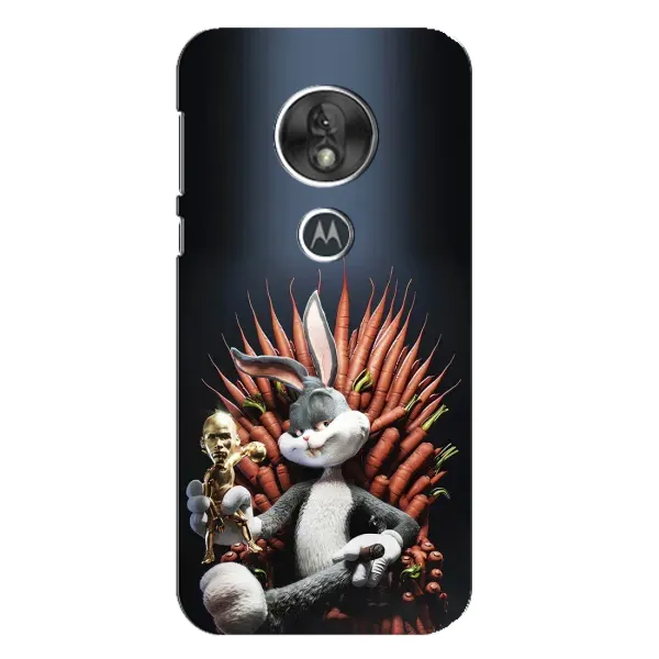 Чехол с принтом «Король Кролик» для Motorola MOTO G7 Play