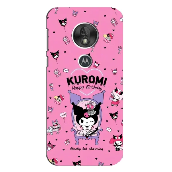 Чехол с принтом «KUROMI» для Motorola MOTO G7 Play