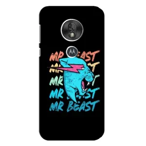 Чехлы Мистер Бист для Мото G7 Плей (logo Mr beast)