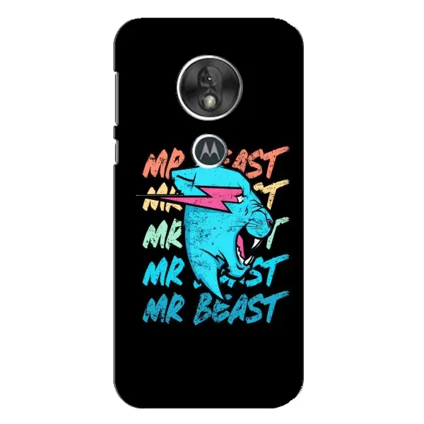 Чехол с принтом «logo Mr beast» для Motorola MOTO G7 Play