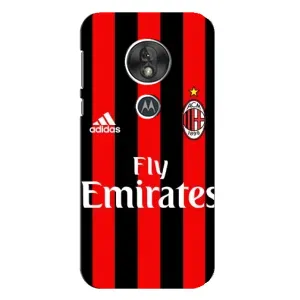 Чехлы для Motorola MOTO G7 Play (VPrint) - Футбольные клубы (Milan)