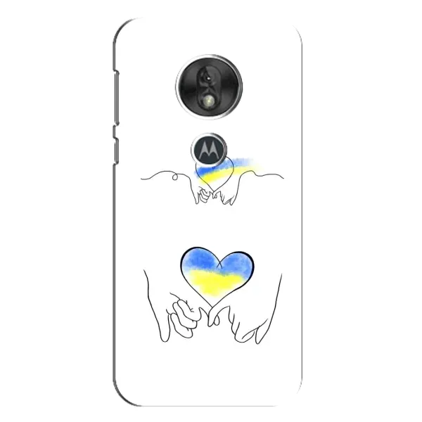 Чехол с принтом «Мир Украине» для Motorola MOTO G7 Play Чехол с принтом «Мир Украине» для Motorola MOTO G7 Play