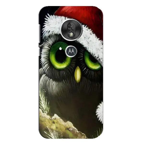 Чехол с принтом «Новогодняя Сова» для Motorola MOTO G7 Play Чехол с принтом «Новогодняя Сова» для Motorola MOTO G7 Play