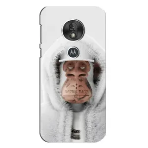 Чехлы с Обезьянами NFT для Motorola MOTO G7 Play (AlphaPrint) (обезьяна NFT в тату)