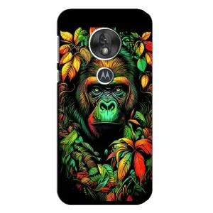 Чехол с Обезьянами Motorola MOTO G7 Play - (AlphaPrint) (Обезьяна в тропиках)