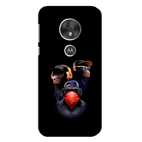 Чехол с принтом «Три обезьяны» для Motorola MOTO G7 Play Чехол с принтом «Три обезьяны» для Motorola MOTO G7 Play