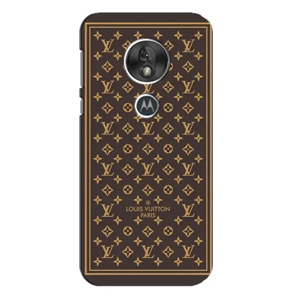 Чехол с принтом «обои LV» для Motorola MOTO G7 Play