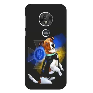 Чехлы с картинкой собаки Патрон для Motorola MOTO G7 Play (AlphaPrint) (Патрон собачка)