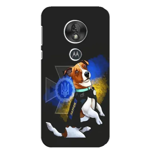 Чехол с принтом «Патрон собачка» для Motorola MOTO G7 Play