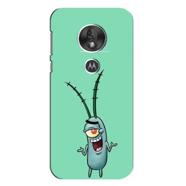 Чехол с принтом «Персонаж Планктон» для Motorola MOTO G7 Play