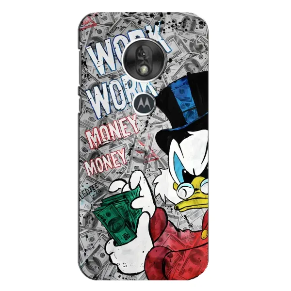 Чехол с принтом «Работа Работа» для Motorola MOTO G7 Play