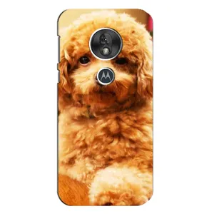 Чехлы с собаками для Motorola MOTO G7 Play (VPrint) (Щенок Бишон)