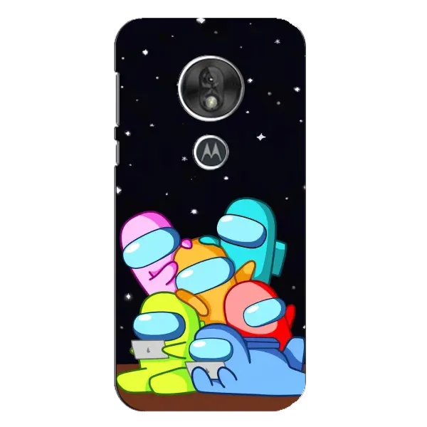 Чехол с принтом «Скины в космосе» для Motorola MOTO G7 Play