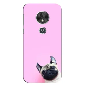 Чехлы с собаками для Motorola MOTO G7 Play (VPrint) (Смешная собака)