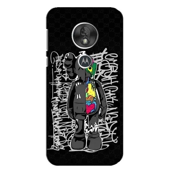Чехол с принтом «Стиль Bearbrick» для Motorola MOTO G7 Play