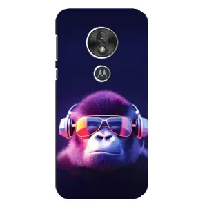 Чехол с Обезьянами Motorola MOTO G7 Play - (AlphaPrint) (Стильная обезьяна)