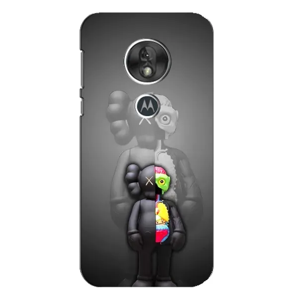 Чехол с принтом «Тело Bearbrick» для Motorola MOTO G7 Play